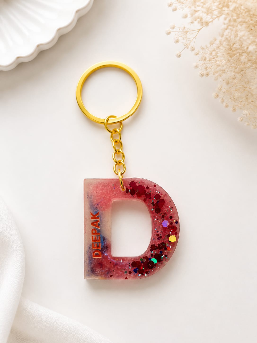 Resin Luxury Keychain