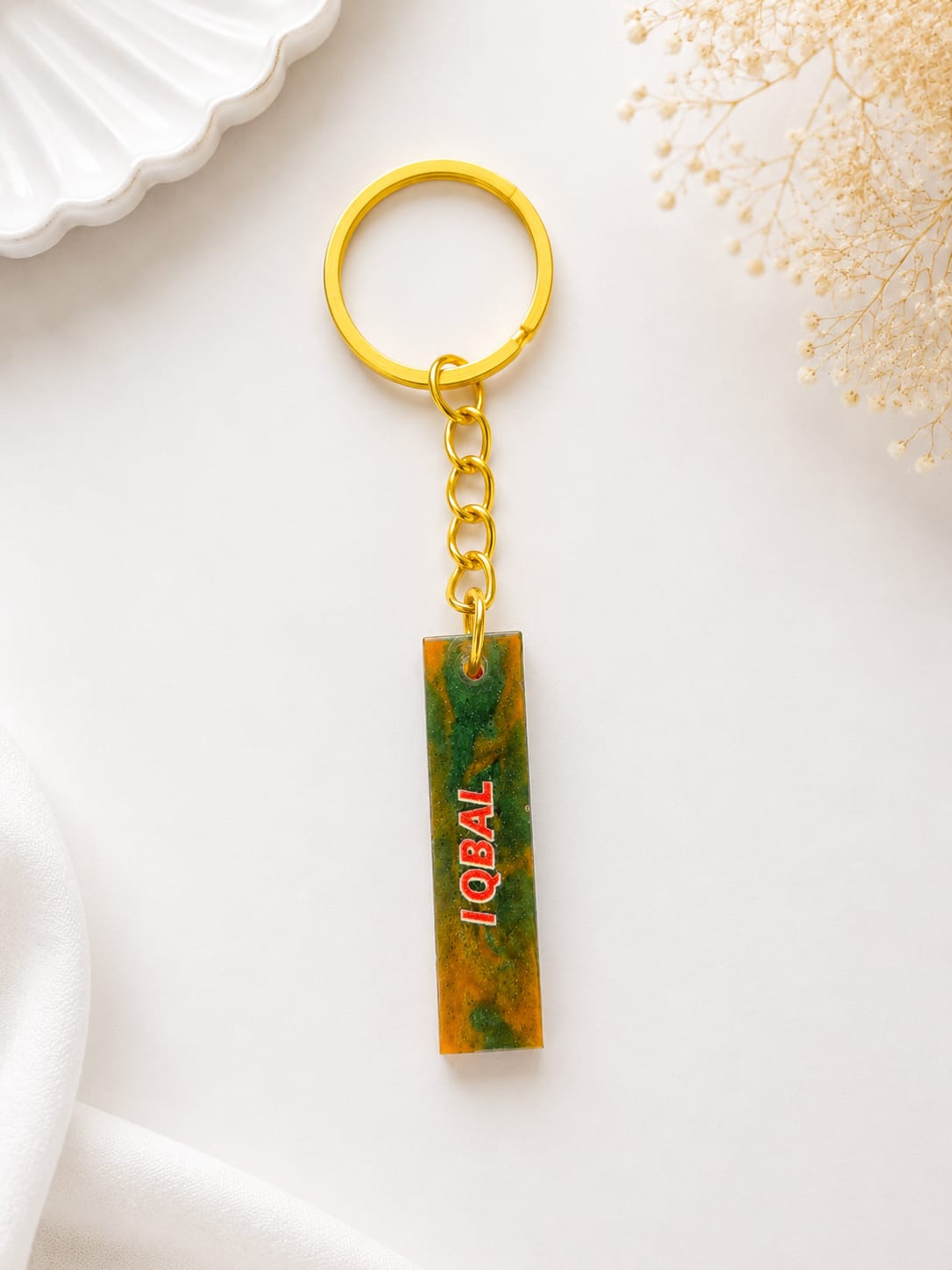Resin Luxury Keychain