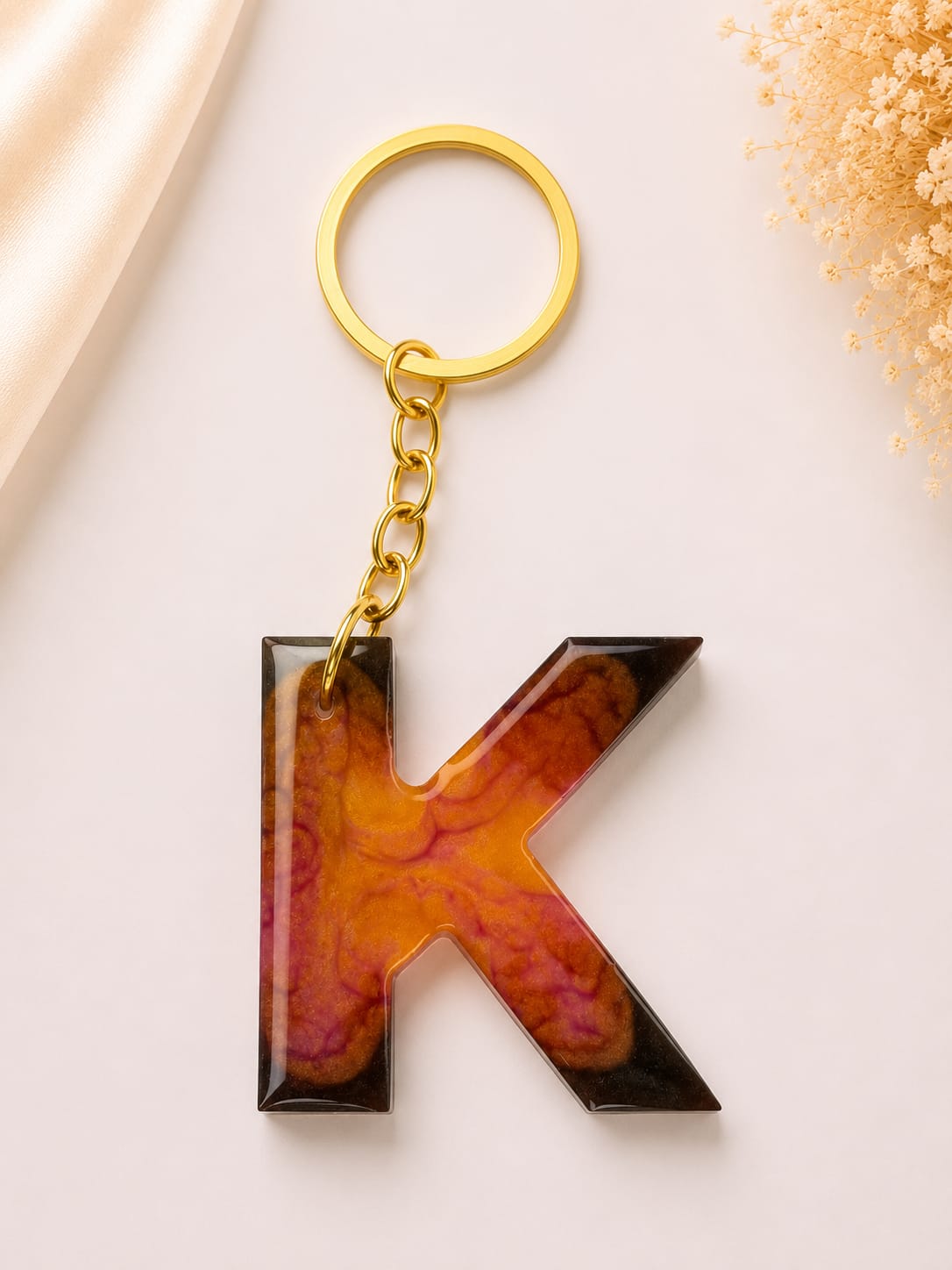 Resin Luxury Keychain