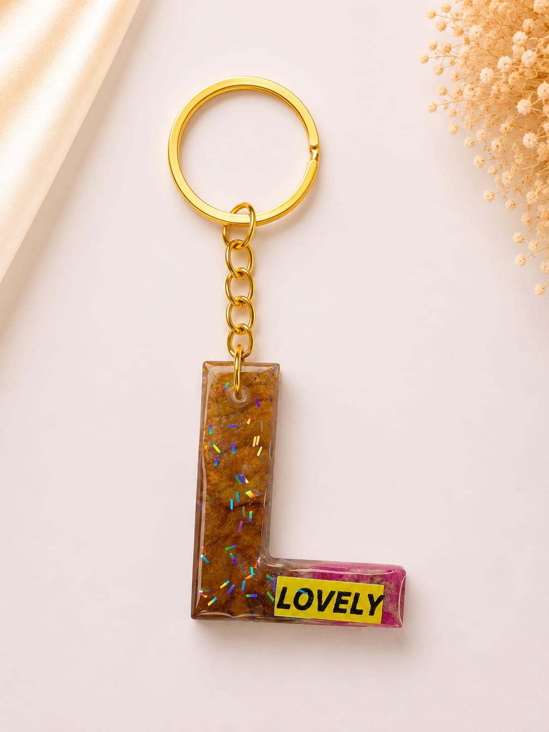 Resin Luxury Keychain