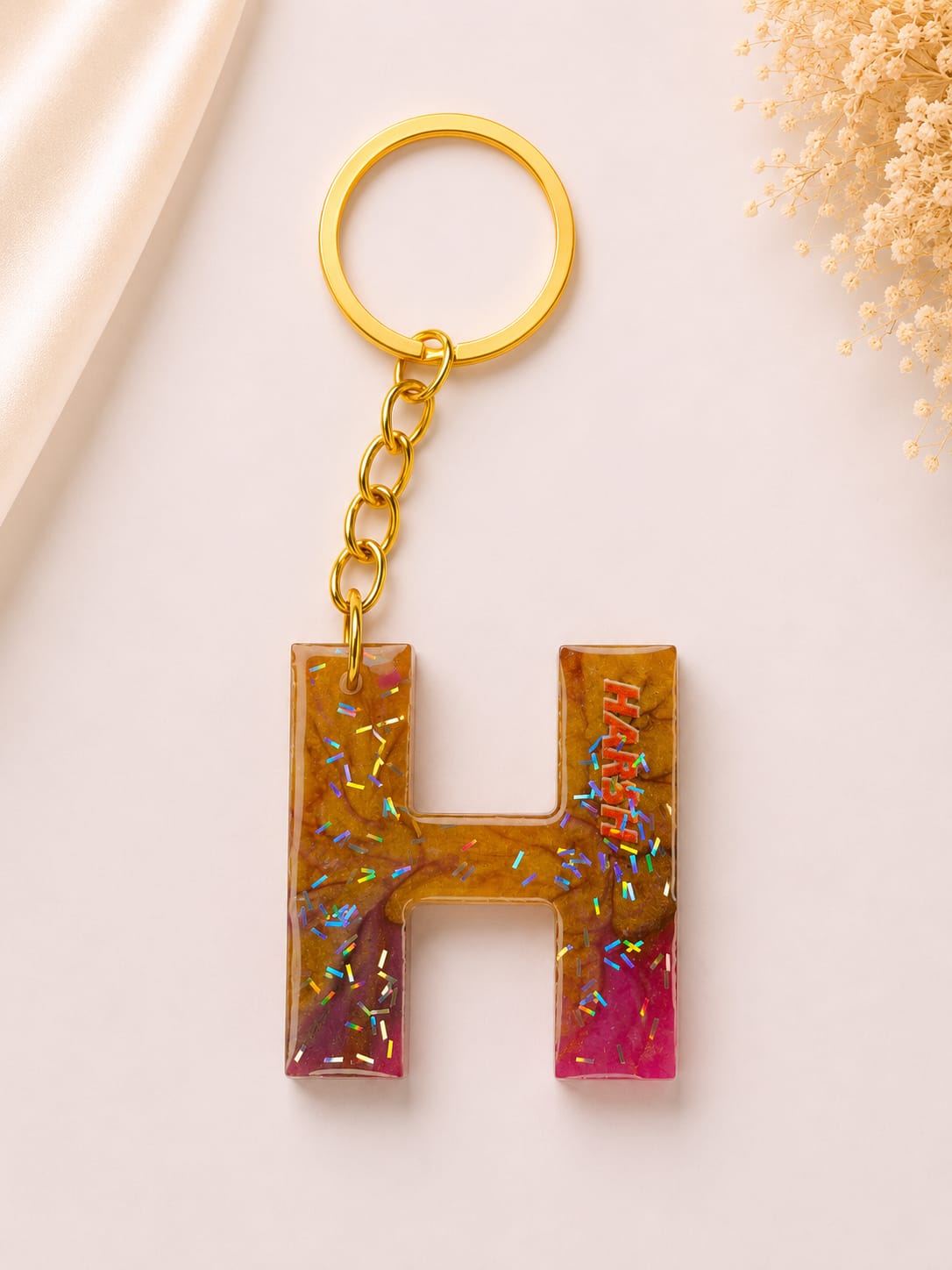 Resin Luxury Keychain