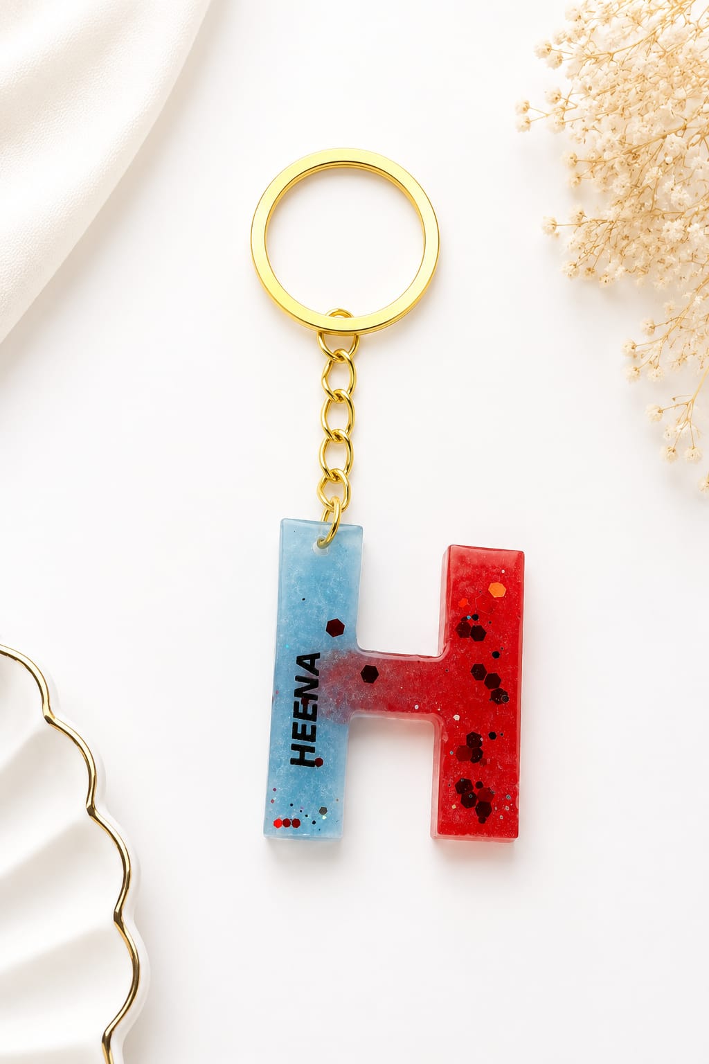 Resin Luxury Keychain
