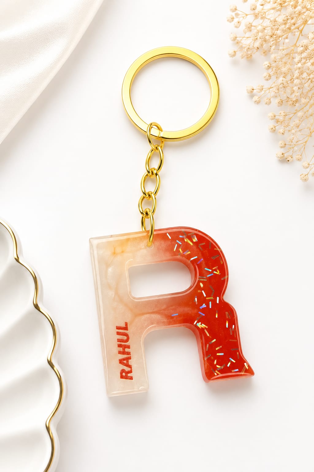 Resin Luxury Keychain
