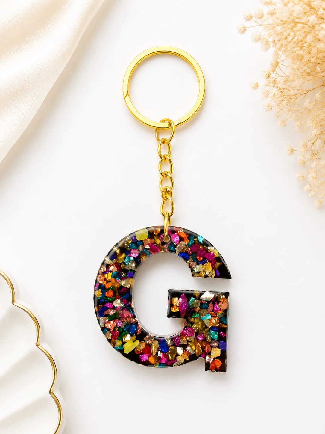 Resin Luxury Keychain