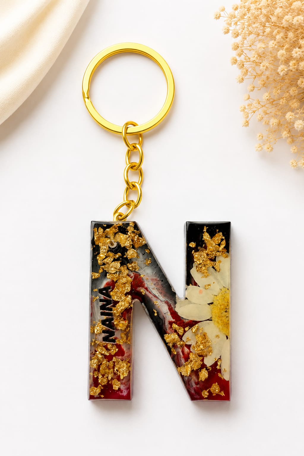 Resin Luxury Keychain