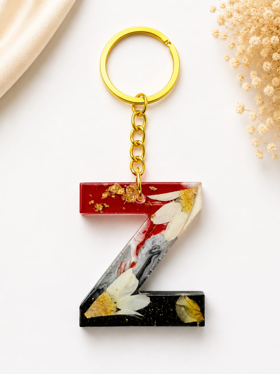 Resin Luxury Keychain