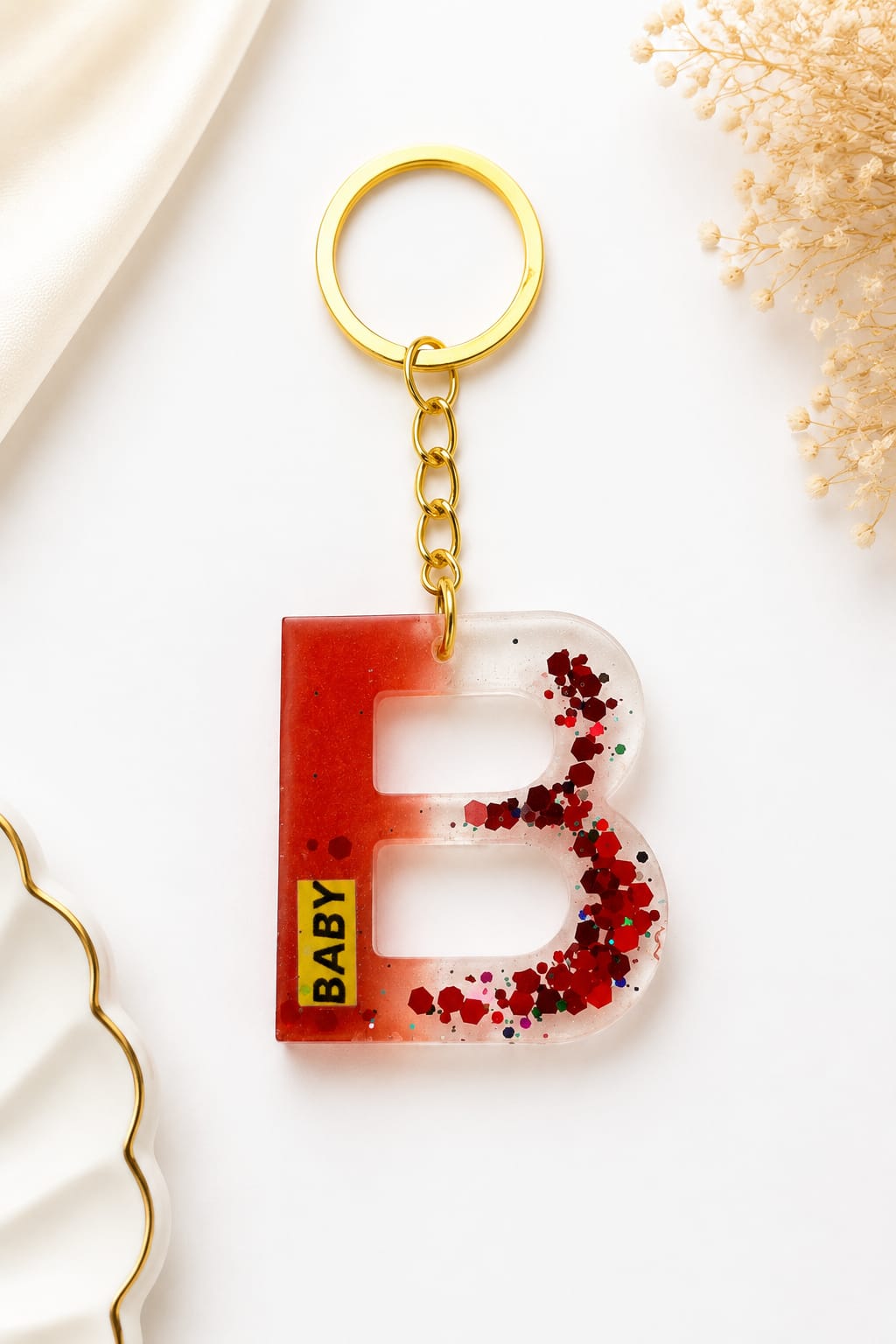 Resin Luxury Keychain