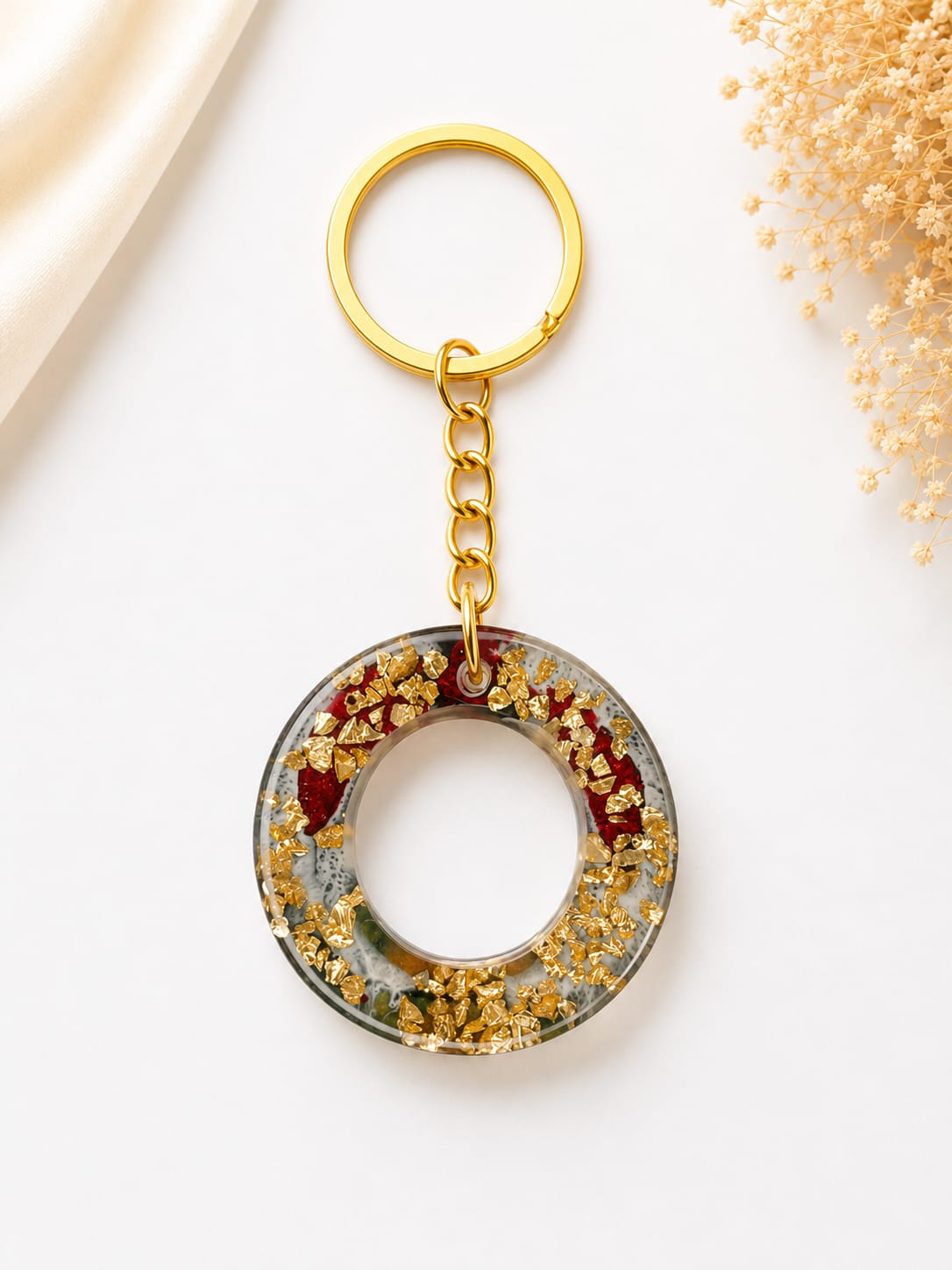 Resin Luxury Keychain