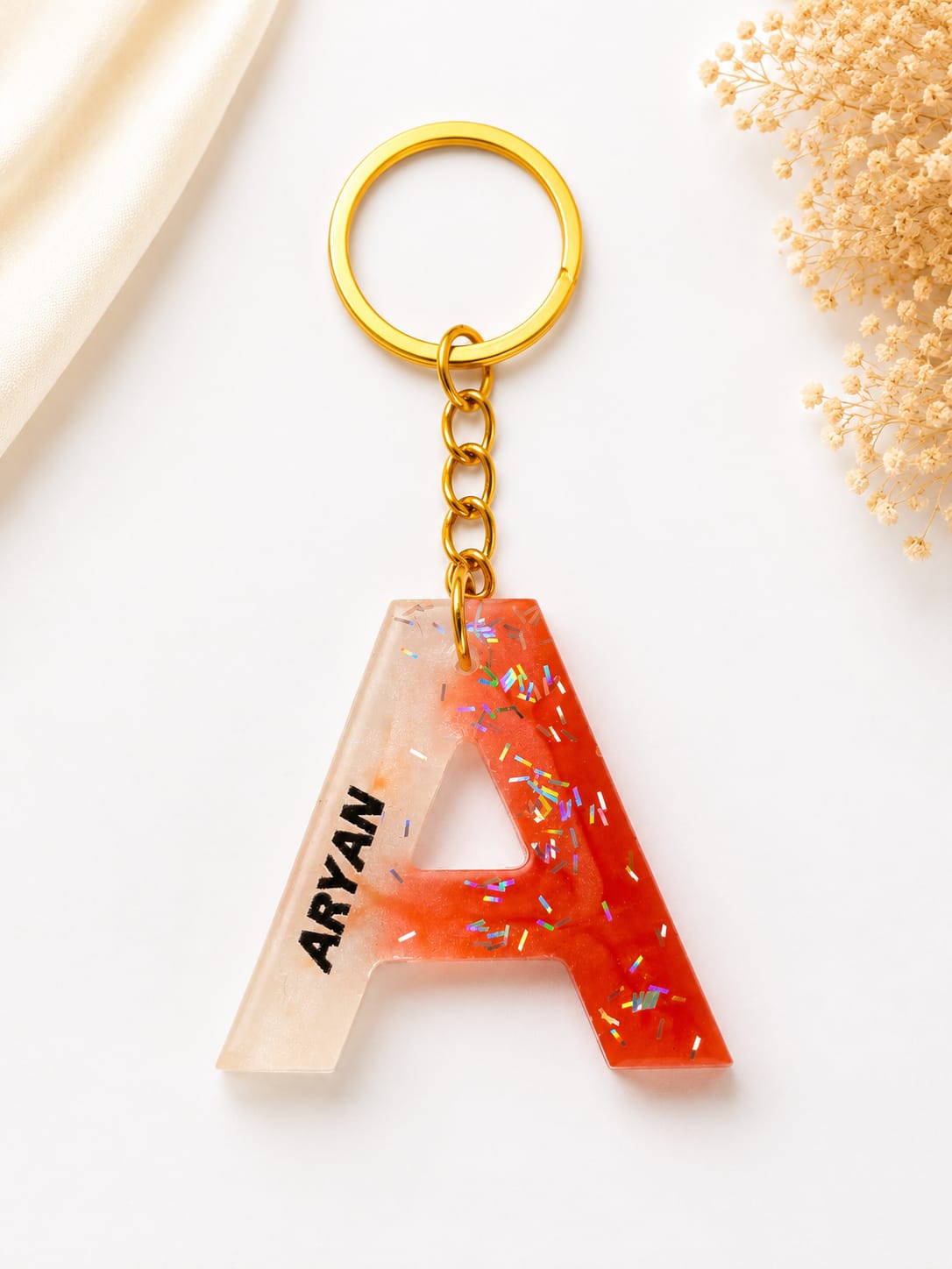 Resin Luxury Keychain