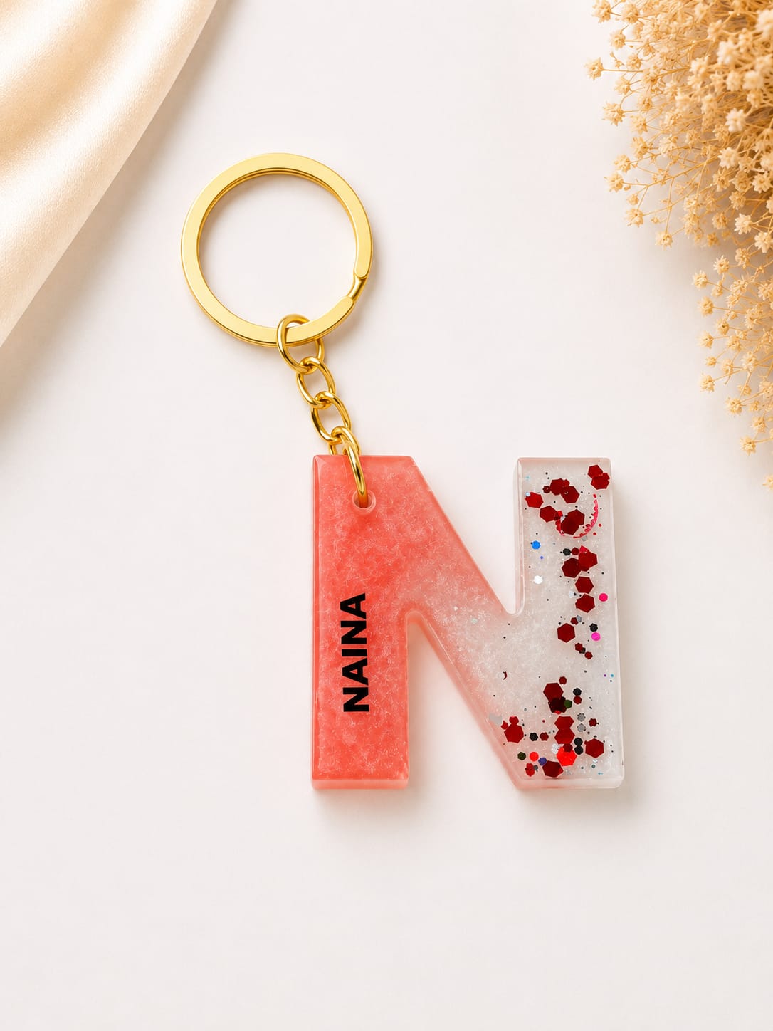 Resin Luxury Keychain