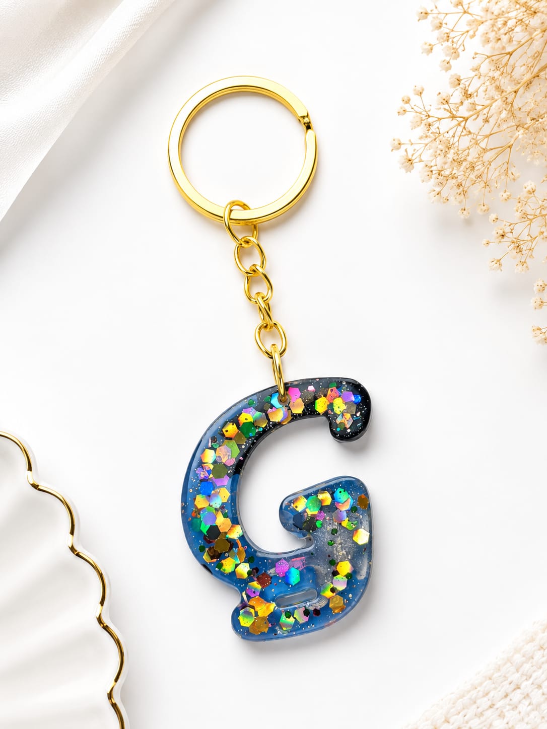 Resin Luxury Keychain
