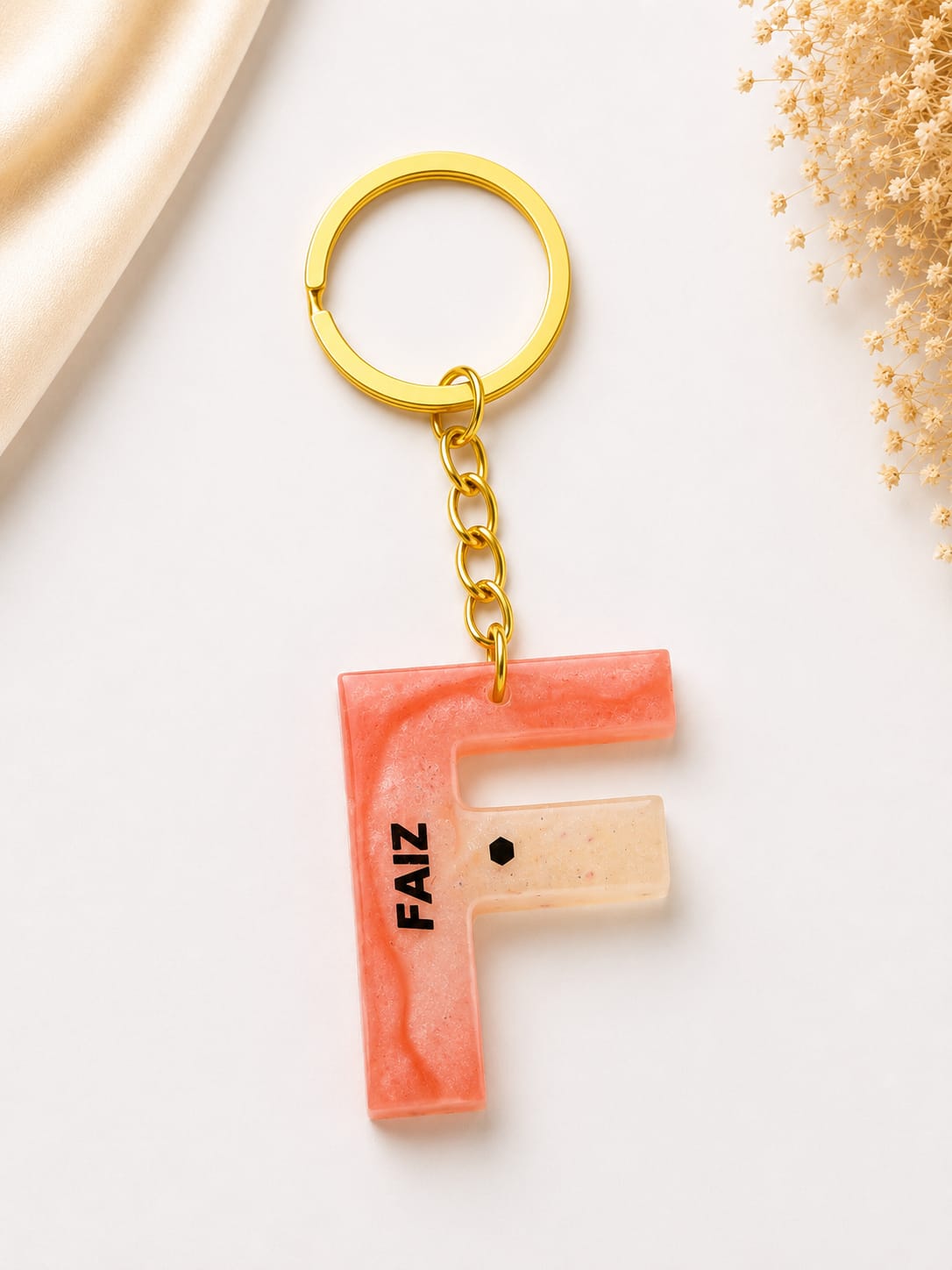 Resin Luxury Keychain