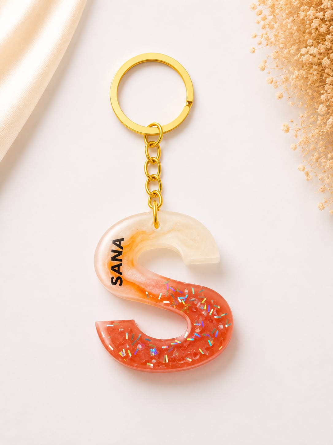 Resin Luxury Keychain
