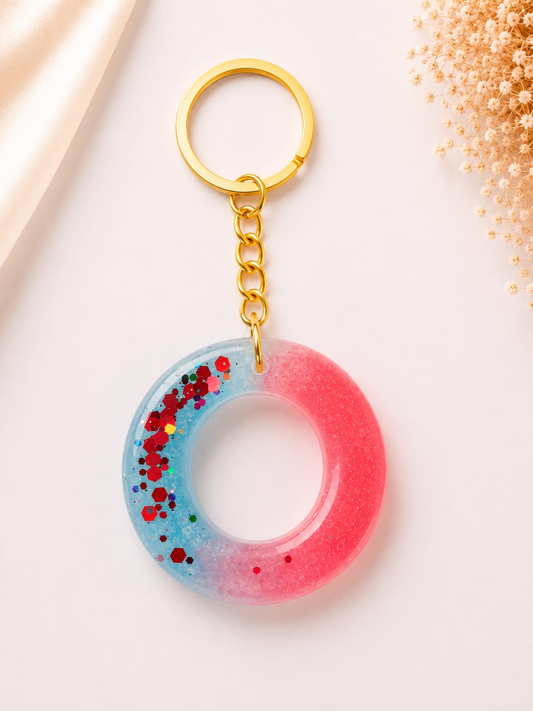 Resin Luxury Keychain