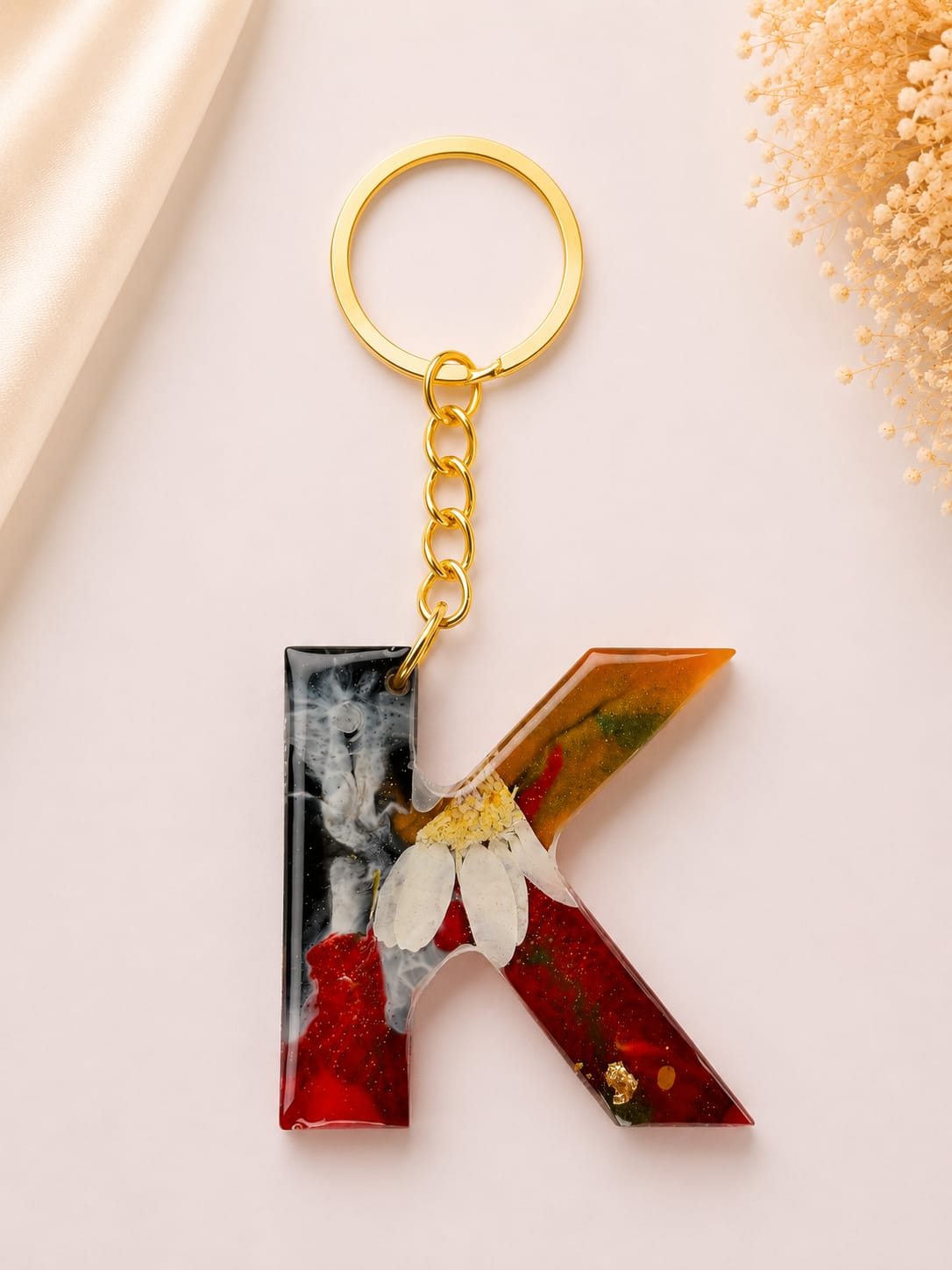 Resin Luxury Keychain