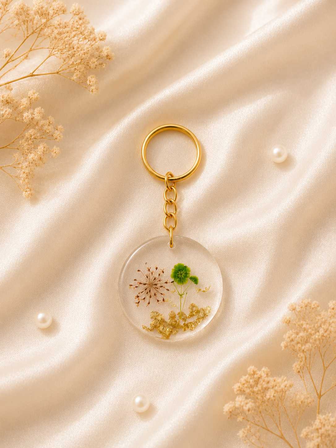 Resin Luxury Keychain
