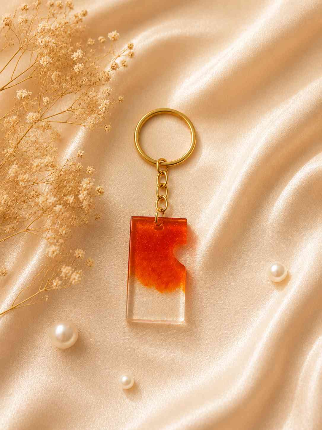 Resin Luxury Keychain