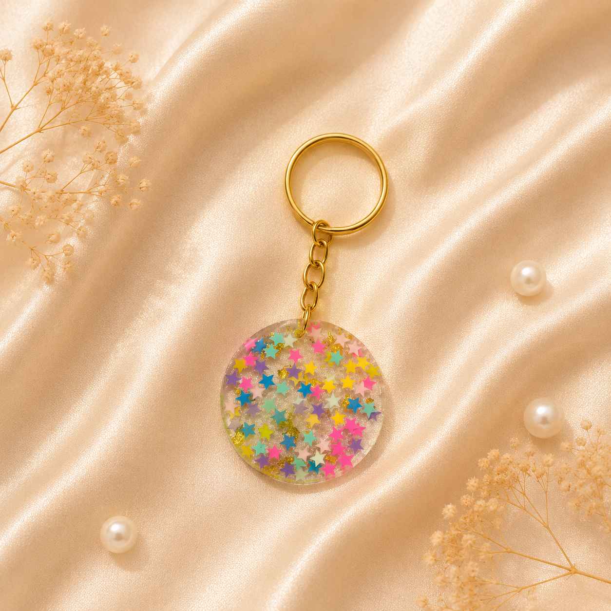 Resin Luxury Keychain