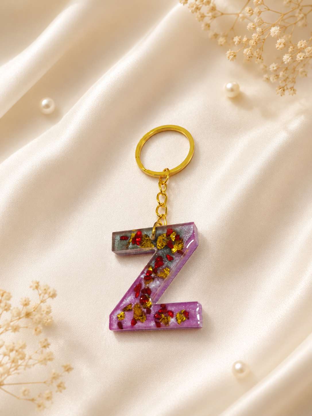 Resin Luxury Keychain