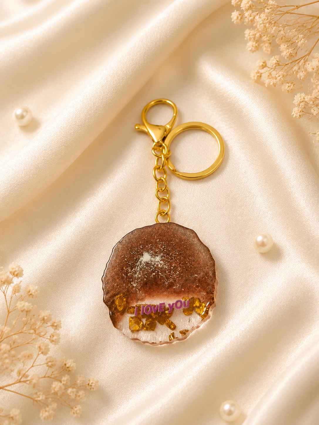 Resin Luxury Keychain