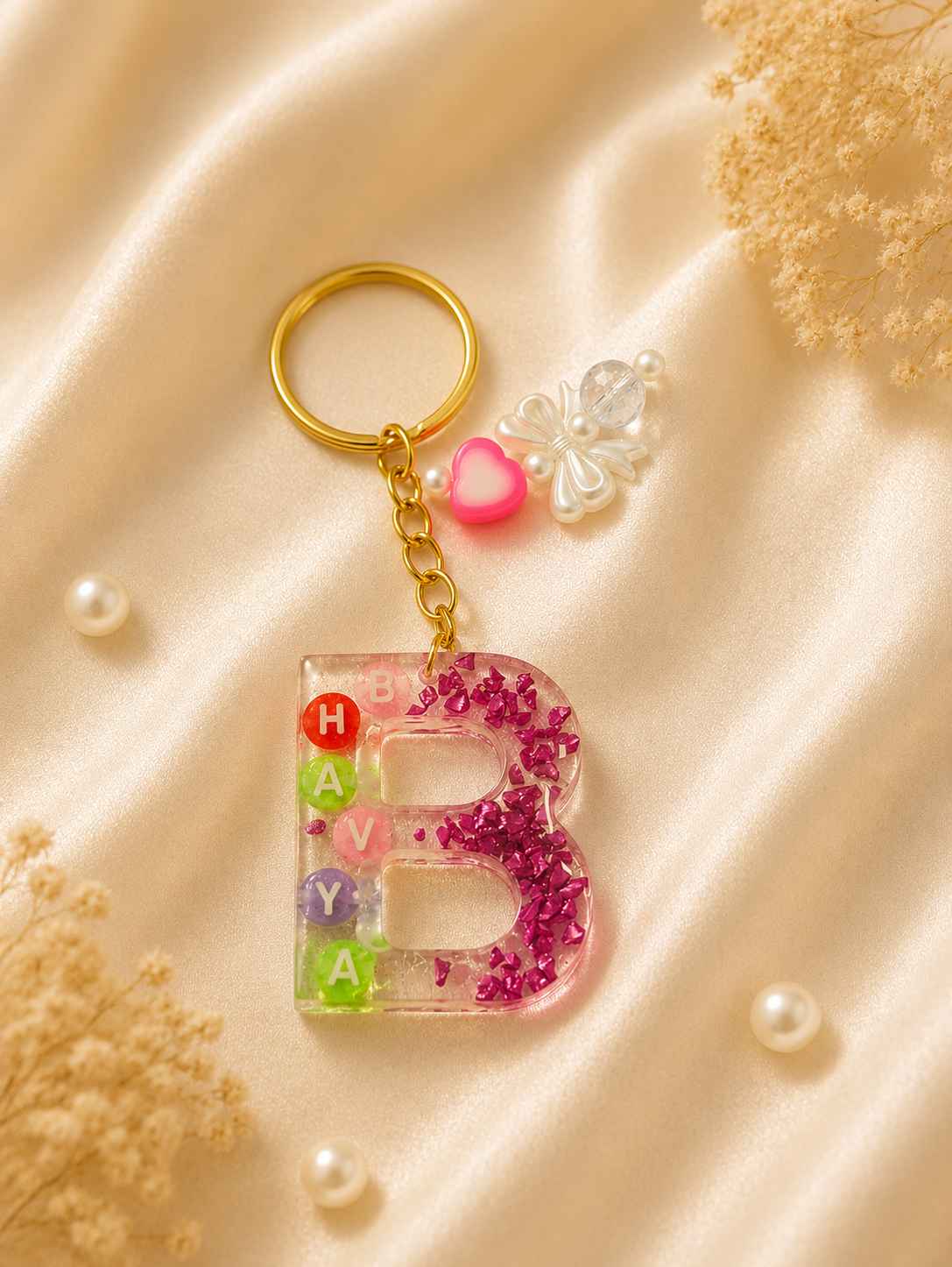 Resin Luxury Keychain