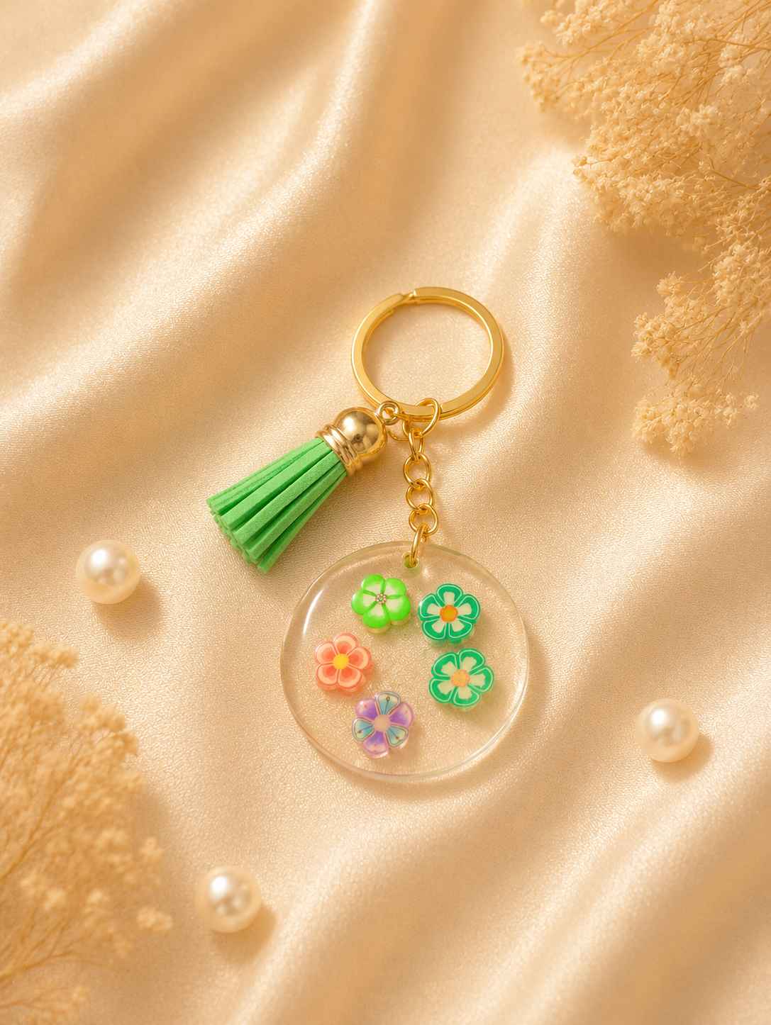 Resin Luxury Keychain