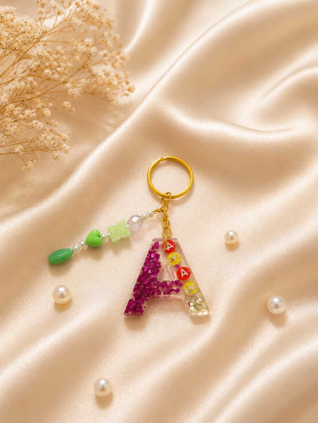 Resin Luxury Keychain