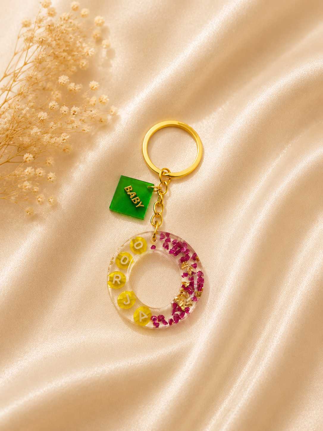 Resin Luxury Keychain