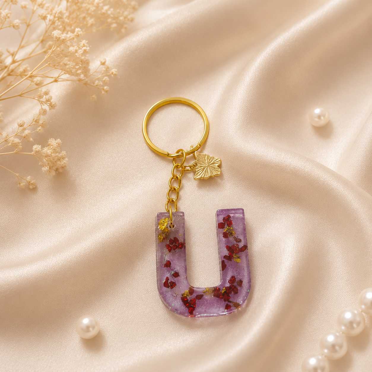 Resin Luxury Keychain