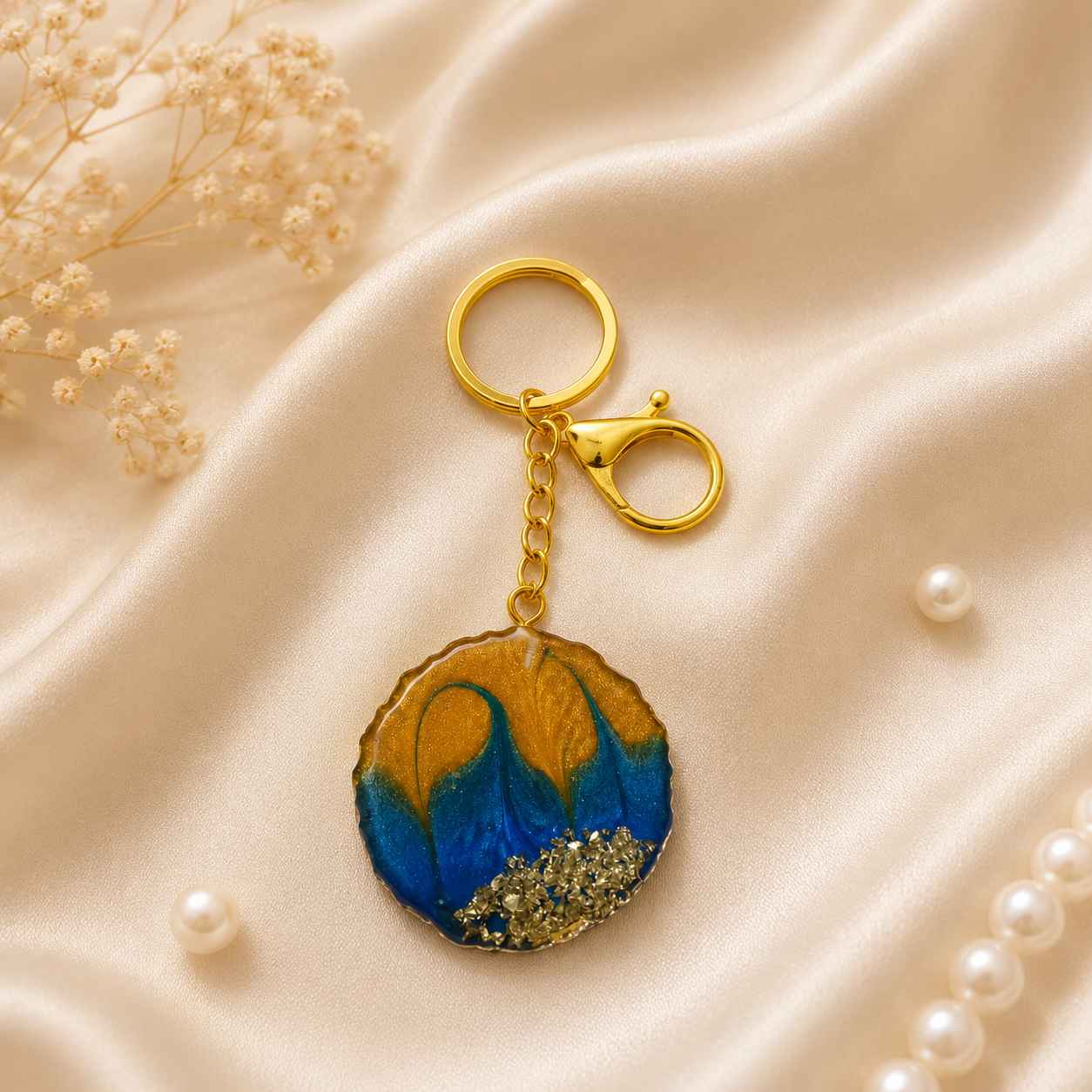 Resin Luxury Keychain