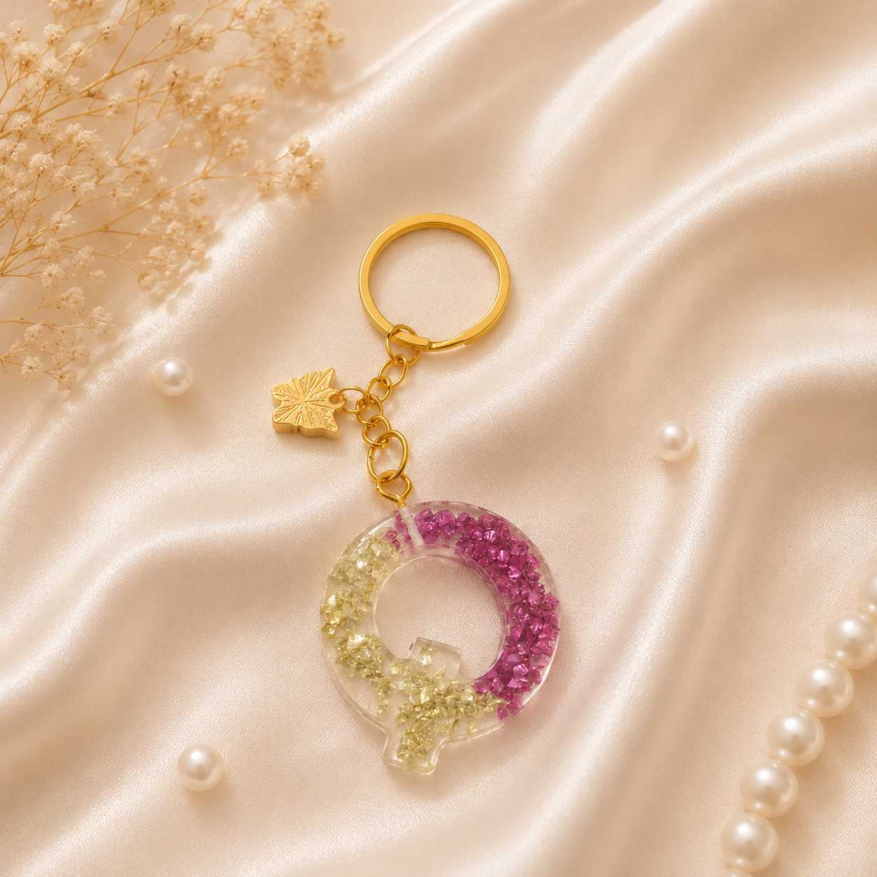 Resin Luxury Keychain