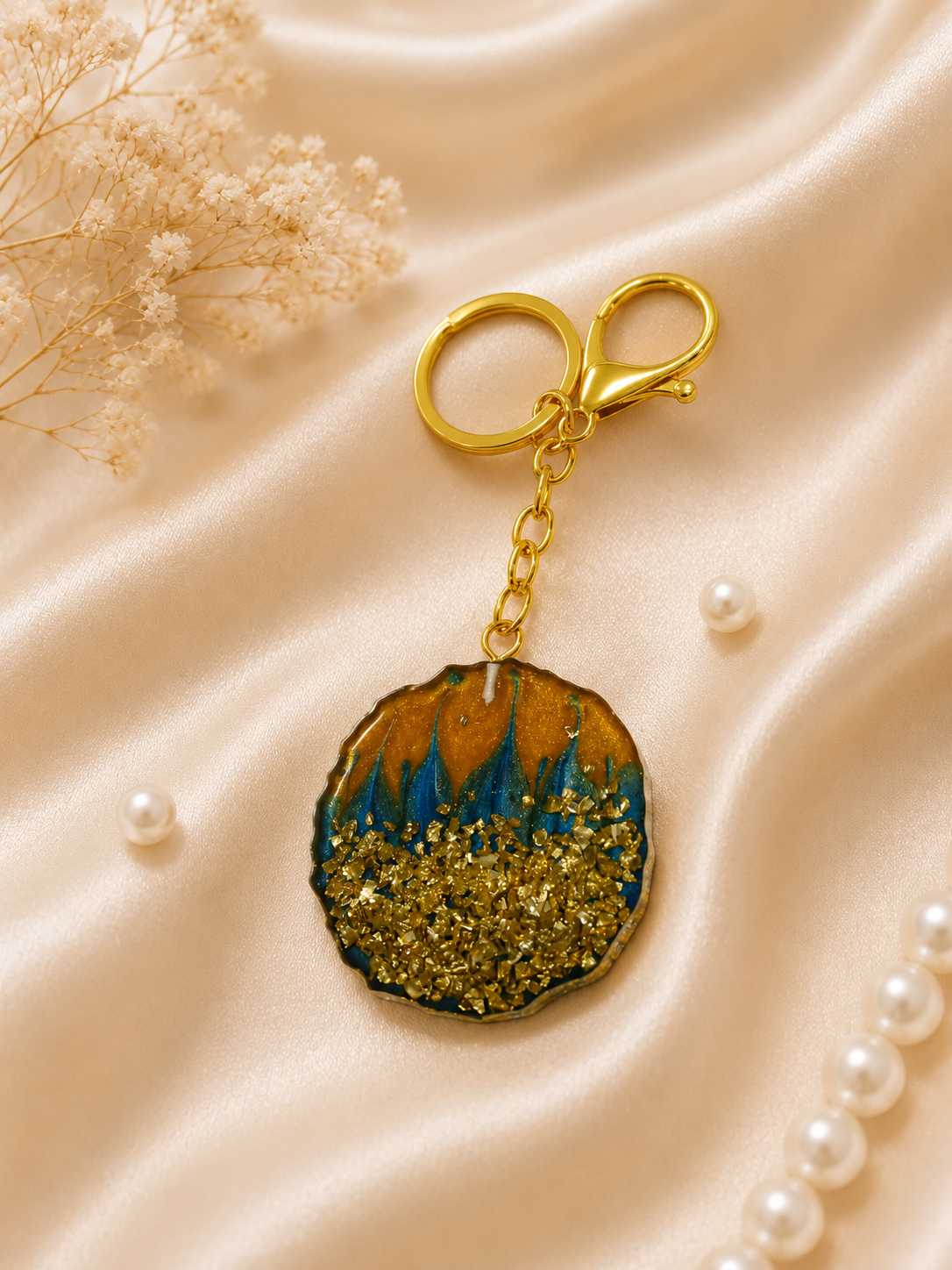 Resin Luxury Keychain