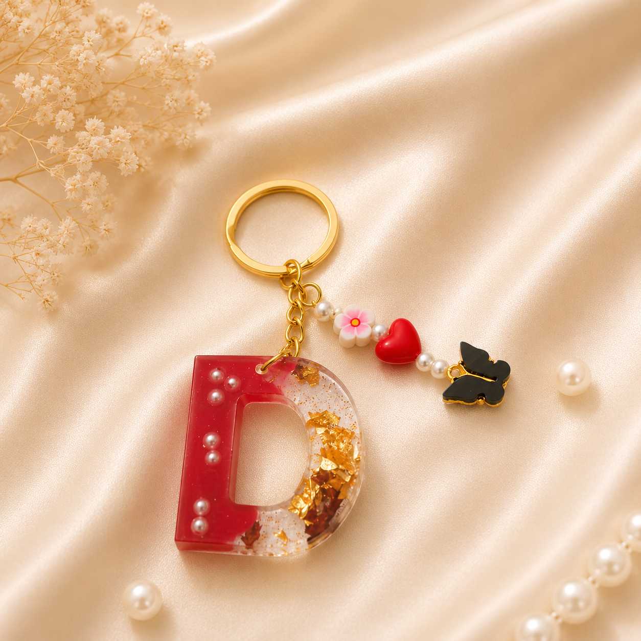 Resin Luxury Keychain