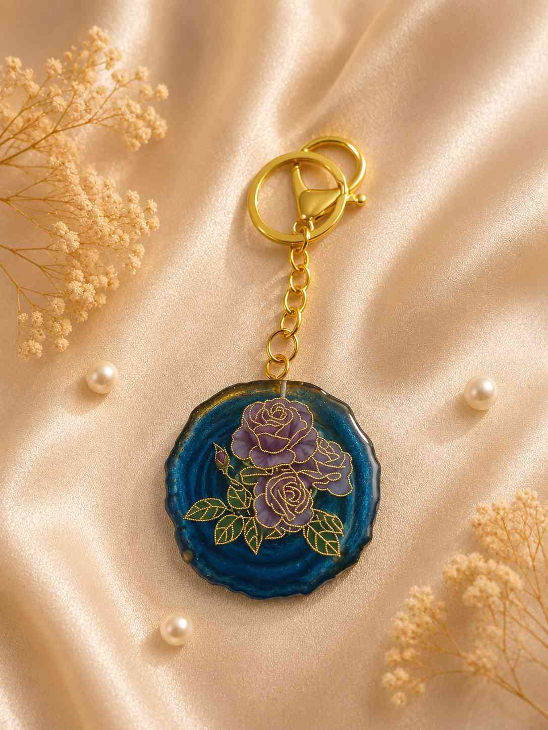 Resin Luxury Keychain