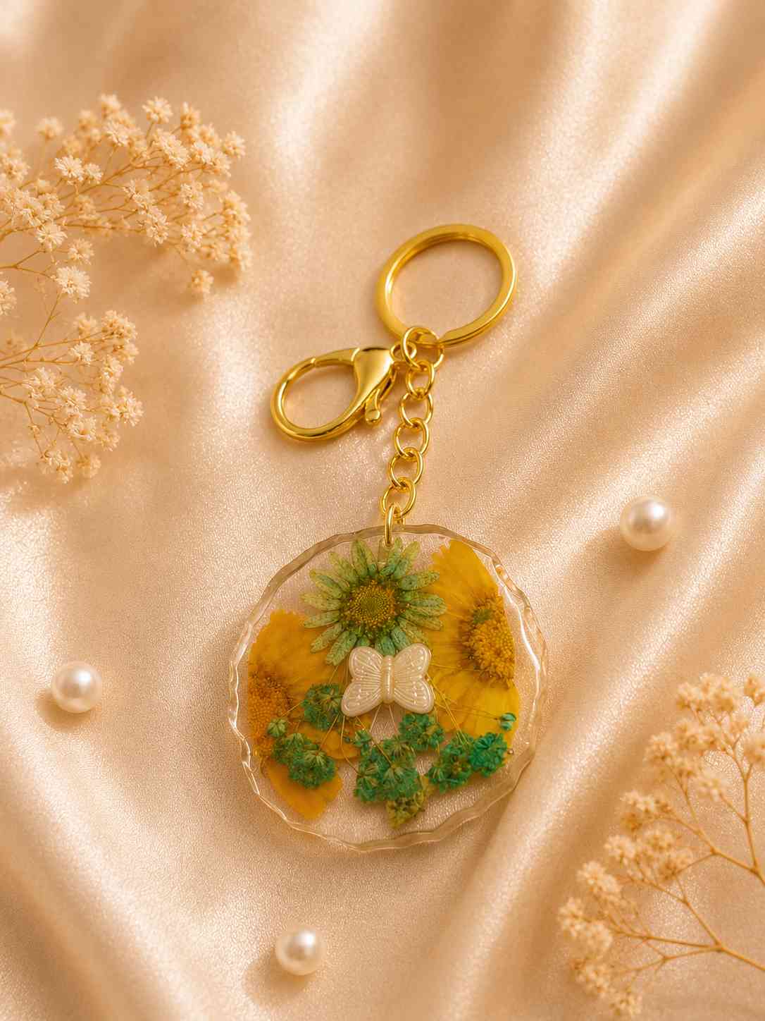 Resin Luxury Keychain