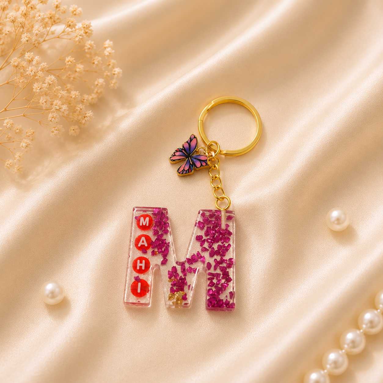 Resin Luxury Keychain