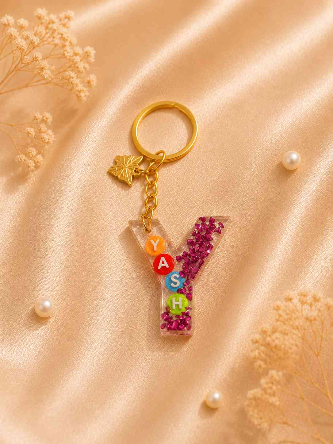 Resin Luxury Keychain