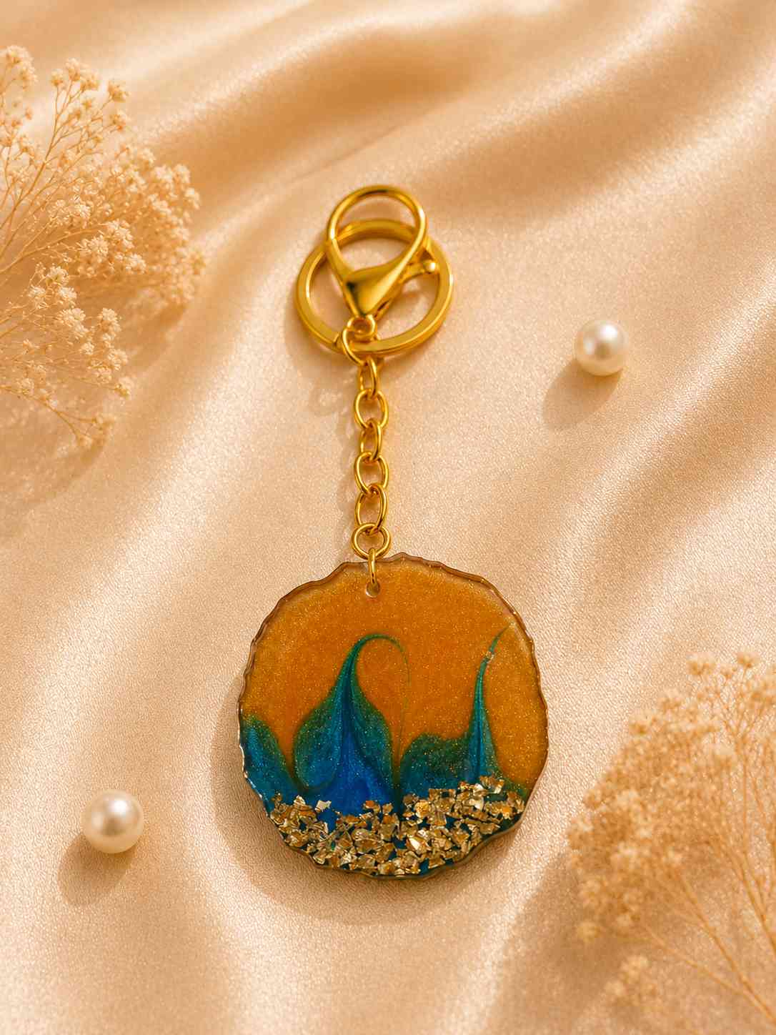 Resin Luxury Keychain