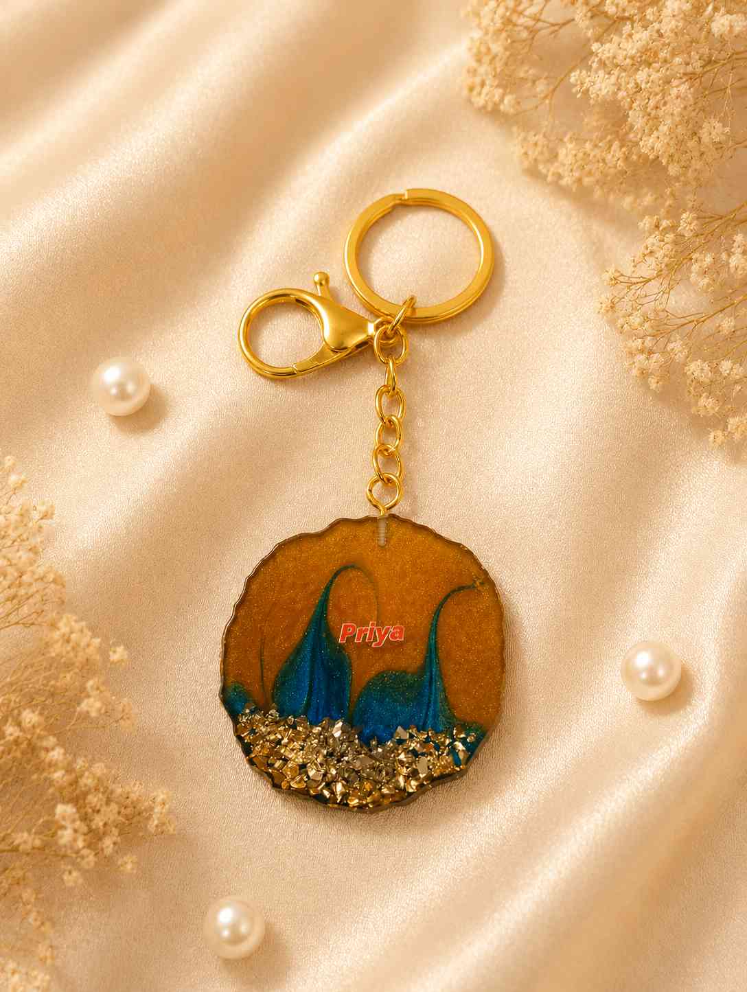 Resin Luxury Keychain