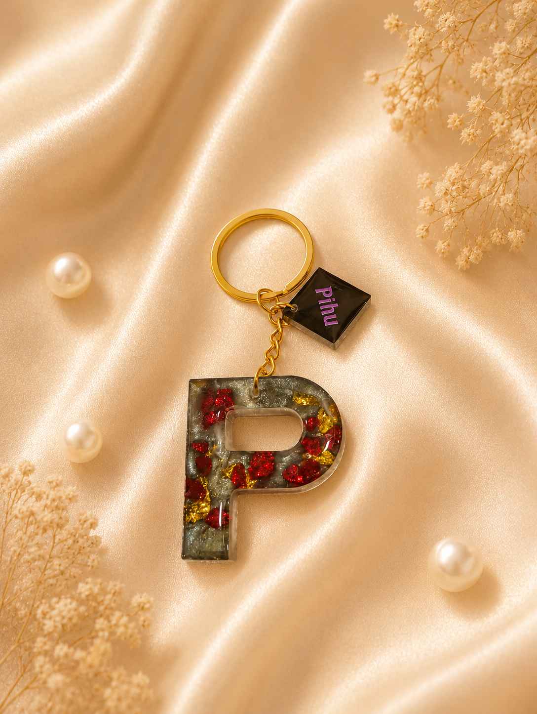 Resin Luxury Keychain