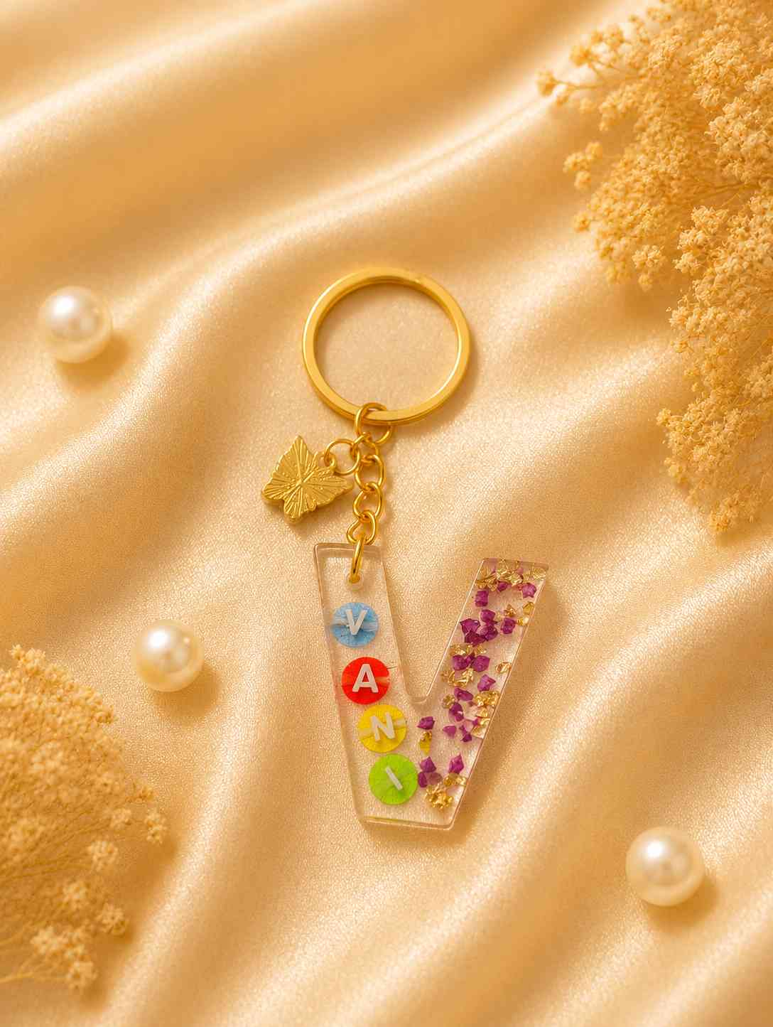 Resin Luxury Keychain