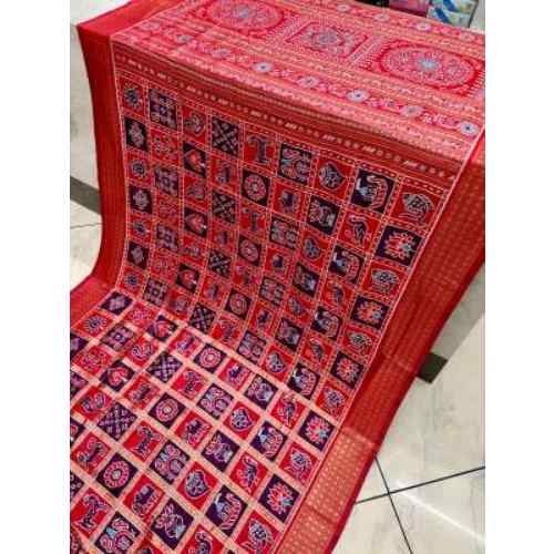 Royal Crimson Heritage Soft Bangalore Silk Saree