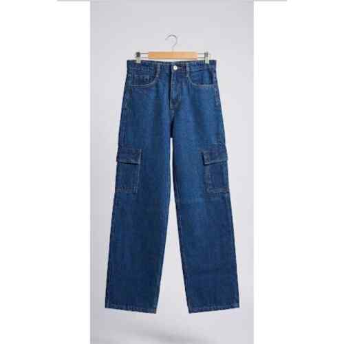 Mid-Blue Classic Denim Jeans