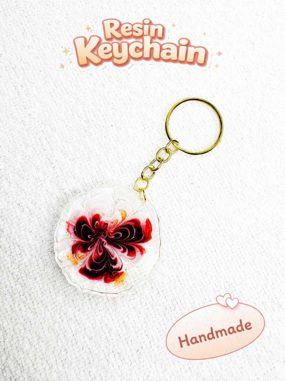 Resin Luxury Keychain