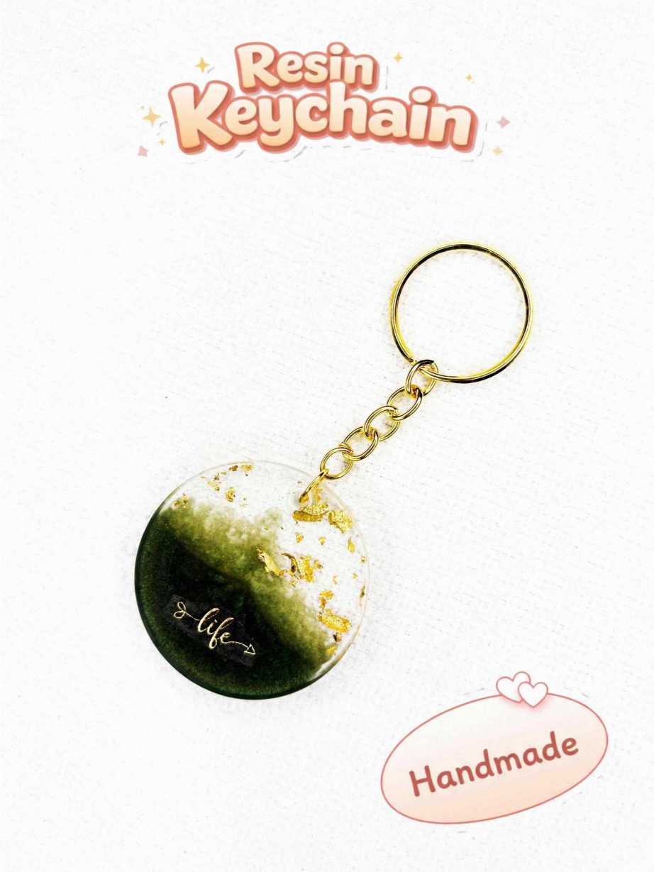 Resin Luxury Keychain
