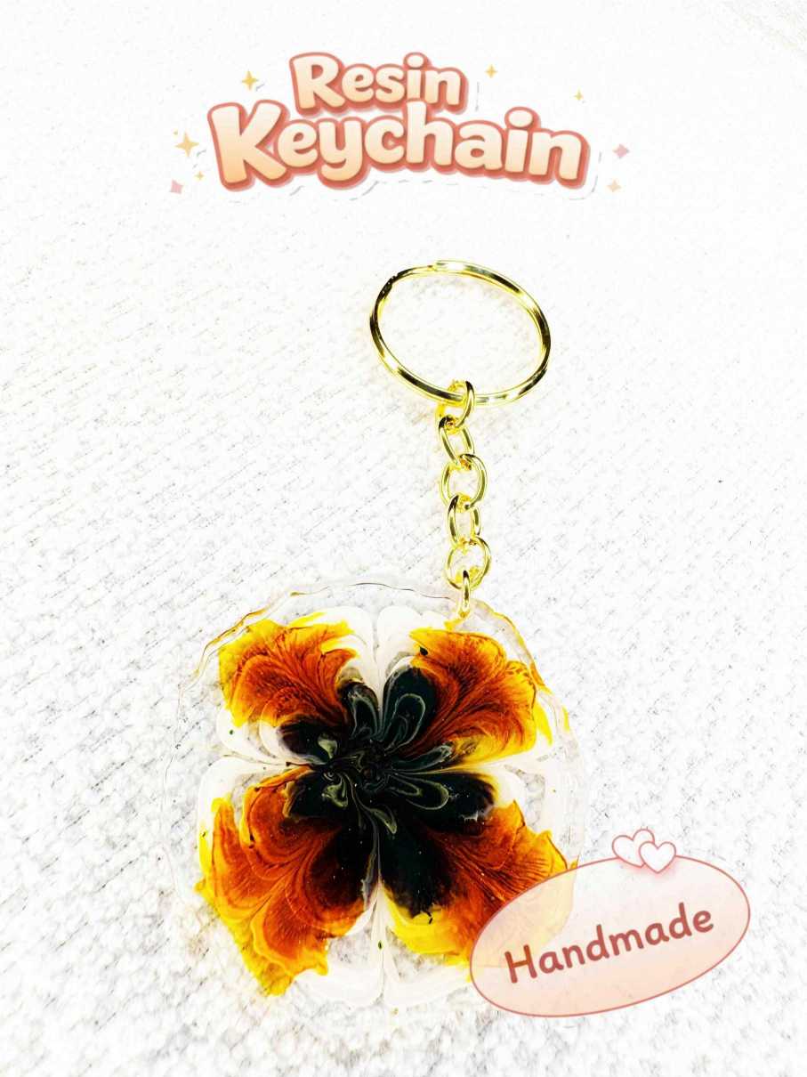 Resin Luxury Keychain