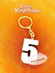 Resin Luxury Keychain
