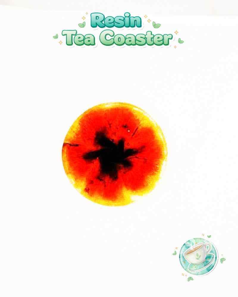 Resin Luxury Tea Coaster (6 Pcs)