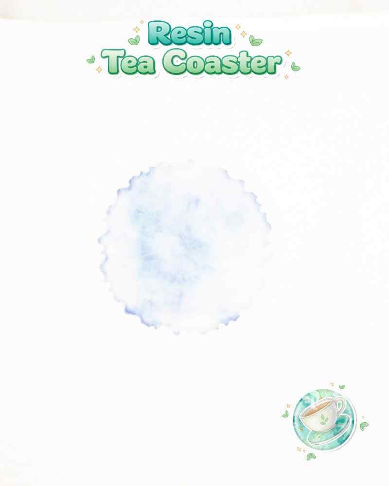 Resin Luxury Tea Coaster (6 Pcs)