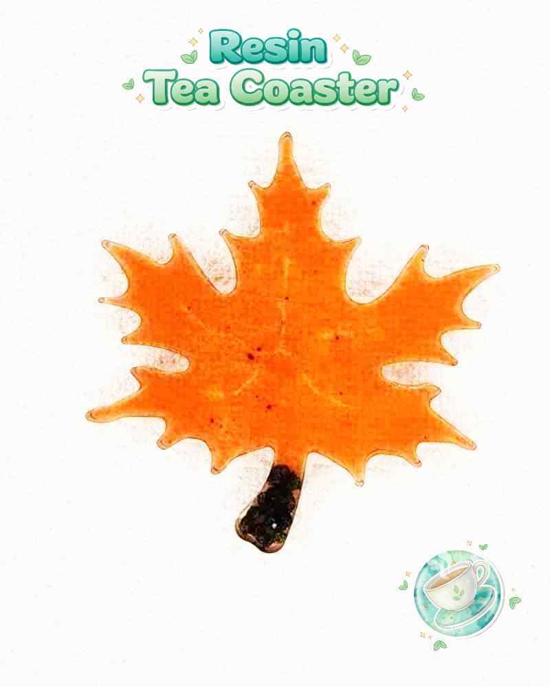 Resin Luxury Tea Coaster (6 Pcs)